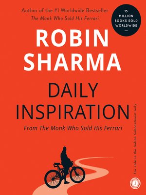 cover image of Daily Inspiration from the Monk Who Sold His Ferrari